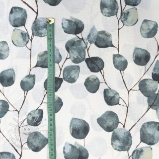 Dekostoff Eucalyptus Leaves Tischdecke
