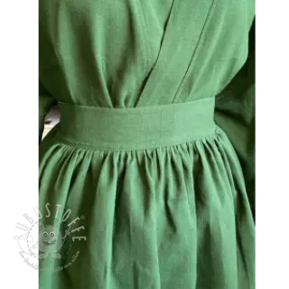 Leinenstoff gewaschen dark green