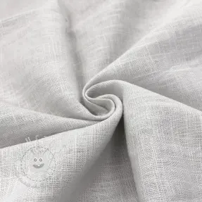 Leinenstoff gewaschen light grey