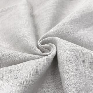 Leinenstoff gewaschen light grey
