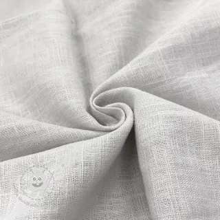 Leinenstoff gewaschen light grey