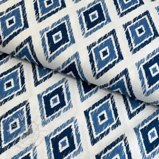 Dekostoff premium Rhombus navy