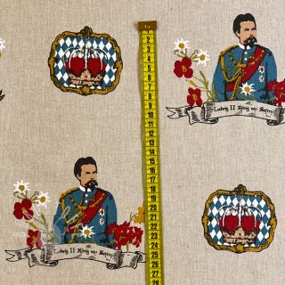 Dekostoff Linenlook Royal King