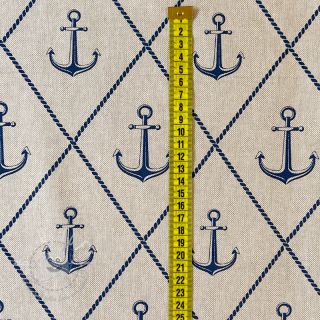 Dekostoff Linenlook Anchor Hope Icon