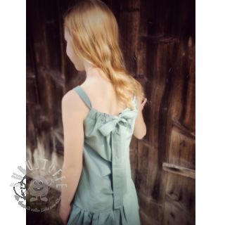 Baumwollstoff popeline dark mint