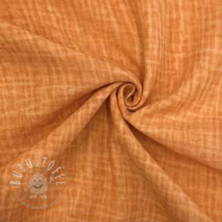 Double gauze/musselin Vintage orange