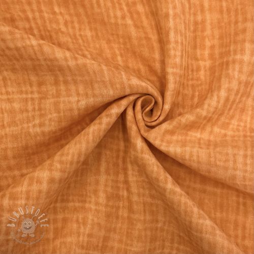 Double gauze/musselin Vintage orange