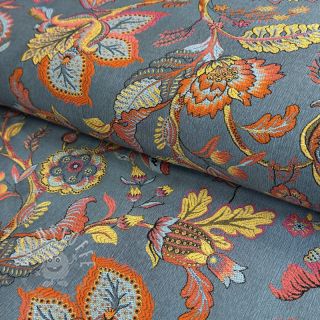 Dekostoff jacquard Inaya ciel