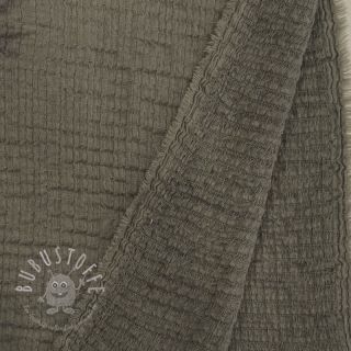 Baumwollstoff STRETCH Baby taupe