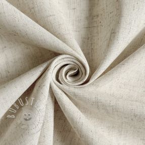 Baumwollstoff mit Leinen PREMIUM natural linen