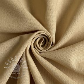 Baumwollstoff mit Leinen PREMIUM sand