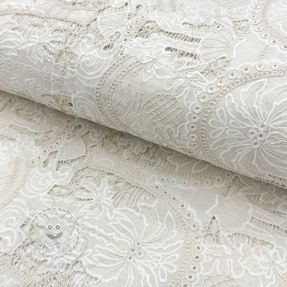 Baumwollstoff EMBROIDERY Blanchette design B