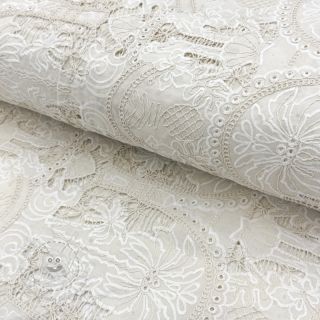 Baumwollstoff EMBROIDERY Blanchette design B