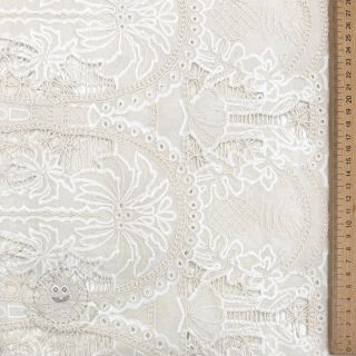 Baumwollstoff EMBROIDERY Blanchette design B