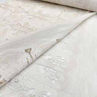 Baumwollstoff EMBROIDERY Blanchette design B