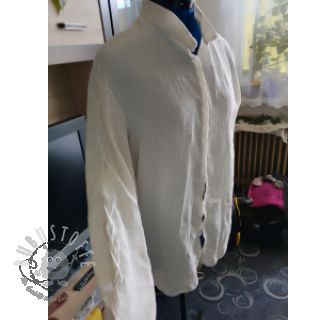 Viskosestoff leinen CRINCLE SIMPLY NATURAL