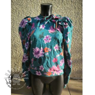 Sweatstoff NERIDA HANSEN Colette petrol digital print