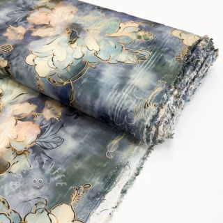Viskosestoff Marie design C digital print