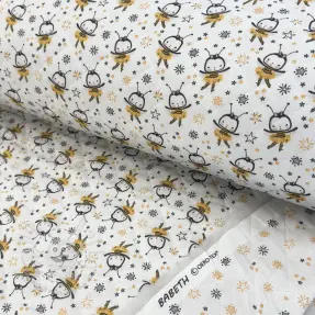 Baumwollstoff QUILTING Elisabetta jaune