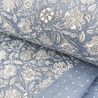 Steppstoffe QUILTING Julianne bleu