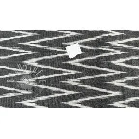 Baumwollstoff IKAT grey design A 2.Klasse