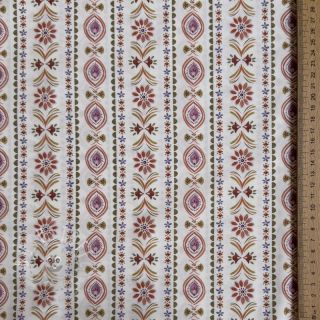 Baumwollstoff Motif stripe off white digital print