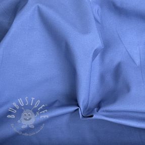 Baumwollstoff STRETCH TWILL blue 2.Klasse