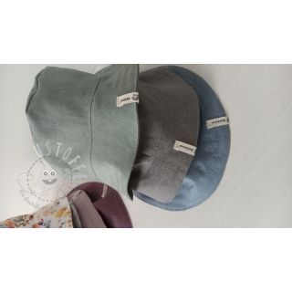 Leinenstoff gewaschen 170 g grey