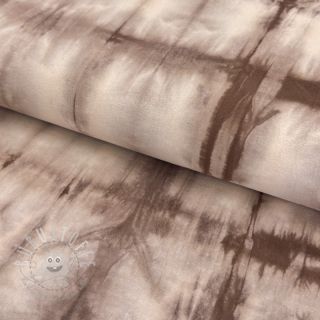 Baumwollstoff HAND TIE DYE mauve