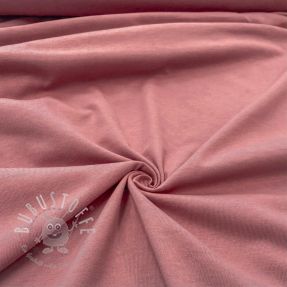 Jersey baumwoll old pink