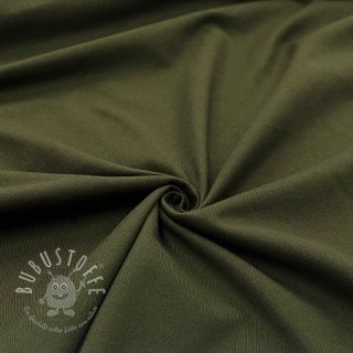 Jersey baumwoll camo green
