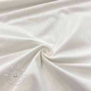 Jersey baumwoll off white