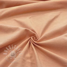 Jersey baumwoll peach