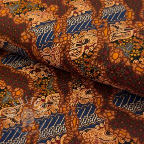 Jersey VISCOSE LYCRA HEAVY Batik design C digital print