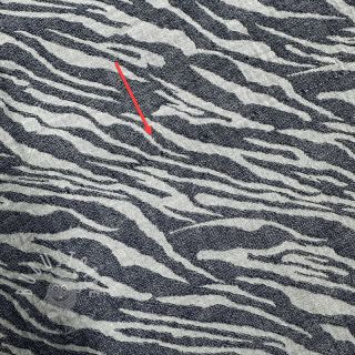 Double gauze/musselin Animal pattern navy 2.Klasse