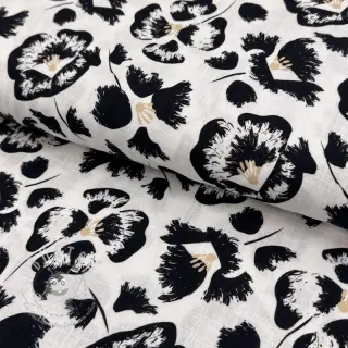 Viskosestoff leinen Cayena design A digital print