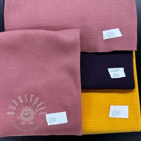 Stoffreste Jersey WAFFLE 137