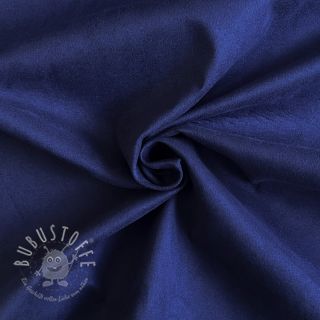 Suede stretch SCUBA navy