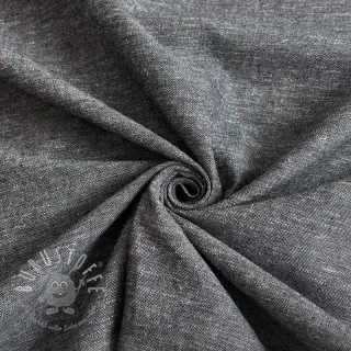 Leinen mit Baumwolle Lico black