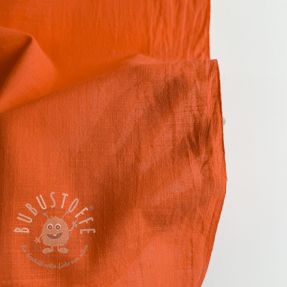 Baumwollstoff mit Leinen orange 2.Klasse
