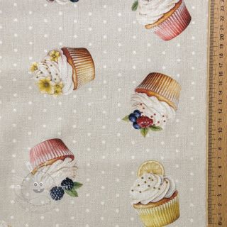 Dekostoff Cupcake Bake Off digital print