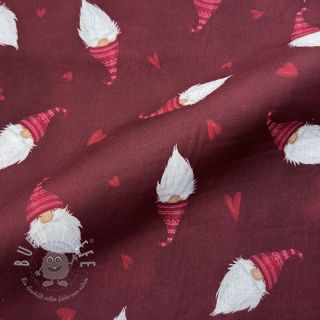 Baumwollstoff Tomte Warm Heart