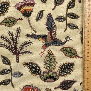 Dekostoff GOBELIN PREMIUM Primal Birdscape Art design B