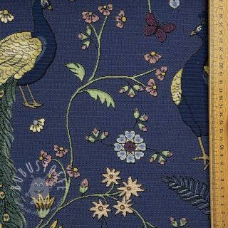 Dekostoff GOBELIN PREMIUM Peacock Garden Dream