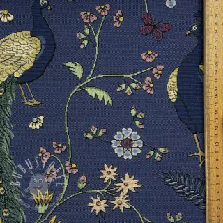 Dekostoff GOBELIN PREMIUM Peacock Garden Dream