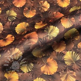 Dekostoff VELVET Ginko Biloba Leaf
