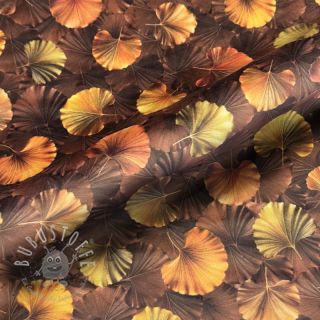 Dekostoff VELVET Ginko Biloba Leaf