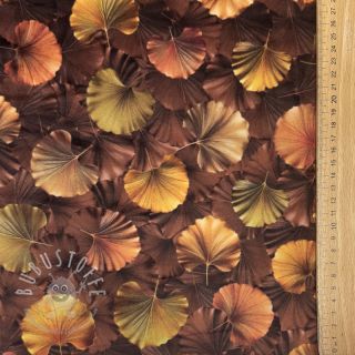 Dekostoff VELVET Ginko Biloba Leaf