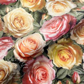 Dekostoff VELVET Romantic Rose Charm