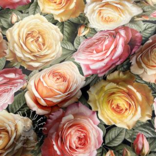 Dekostoff VELVET Romantic Rose Charm